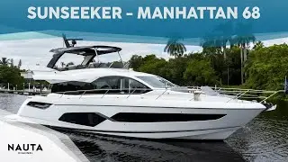 Sunseeker Yachts - Manhattan 68 - boat tour esterni e cabine