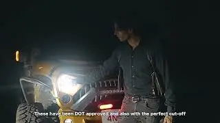 7 inch Headlight for Jeep Mahindra Thar Truck #thar 2020 accessories