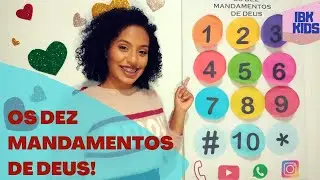Os Dez Mandamentos de Deus - Ministério Infantil