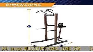 Steelbody Strength Training Power Tower Pull Up & Dip Station VKR Home Gym STB-98501