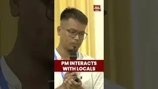 #PrimeMinister #NarendraModi Interacts with Locals During His Visit to #Imphal, #Manipur | #shorts