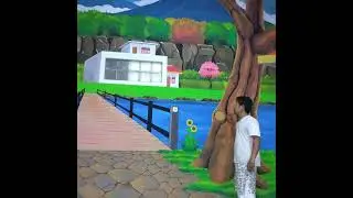 muralseruangan#mural#viral#tren#gambartembok#keren#uwow#