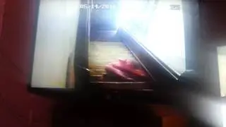 Baby falls down stairs