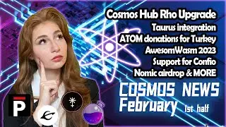 COSMOS NEWS: RHO UPGRADE, TAURUS CUSTODY, AIRDROPS & MORE!!
