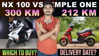 Электросамокат NX 100 против Simple One &mdash; запас хода 300 км &mdash; EV Bro