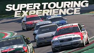 SUPER TOURING Experience en RaceRoom con dos CARRERONES que son puro CINE 🚬