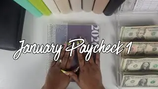 Cash Envelope Stuffing | Happy New Year!! | $671 | January 1 Paycheck  | Elevated Money 🤍