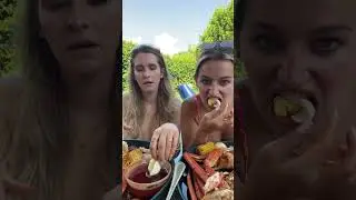 EPIC Snow Crab Mukbang Pt. 1 🦀  Cajun Seafood Boil Feast in New Orleans#snowcrab #crablegs