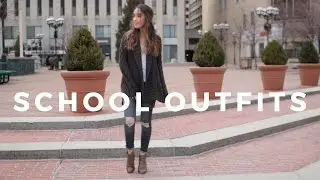 MONDAY - FRIDAY OUTFIT IDEAS | College OOTW