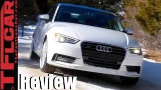 Обзор Audi A3 Quattro Colorado AWD 2016 года в заснеженных Скалистых горах в TFL4K