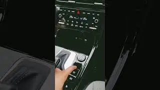 Electronic parking brake feature in creta # pull the button for brake, push button to go