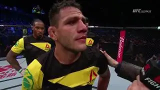 Fight Night Singapore: Rafael Dos Anjos Octagon Interview