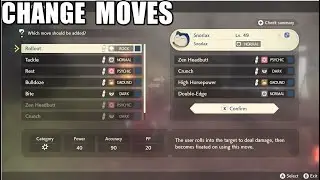 How to Change Move | Pok&eacute;mon Legends Arceus