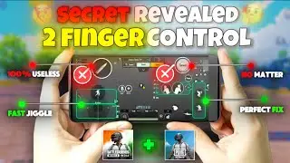 2 Finger Claw Control SECRETS for PUBG Mobile 2025! 🤯 | Pro Tips Best Control Settings & Sensitivity