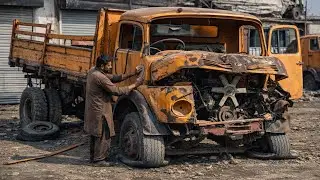Parked for 70 Years in Our Garage Now Fully Rebuilt Like a New Truck