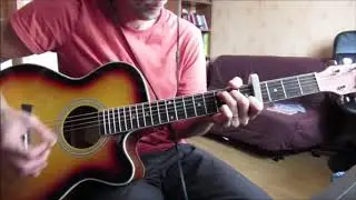 Le brasier (Etienne Daho) cover acoustic guitar