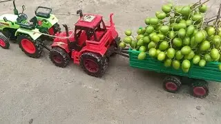 Diy tractor stuck in mud with Neem fruit || @keepvill