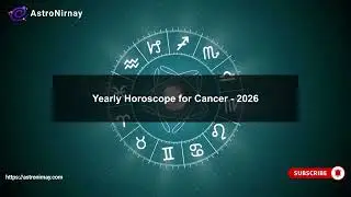 Cancer 2026 Yearly Horoscope | Vedic Astrology Predictions for Career, Love, Health & Money