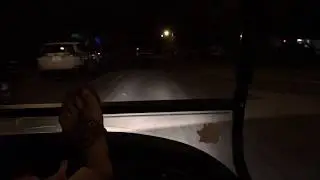 @trinamason & Madison Carr golf cart ride at night to Mexican dood restaurant 9:28pm Friday May 8