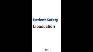 Liposuction safety - Dr. Sobel celebrates Patient Safety Awareness Week