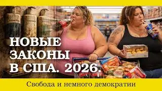 Новые законы в США &ndash; Америка без телефонов, джанк-фуда, сквоттеров и дип-фейков.