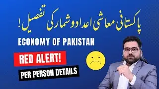 Stats of Economy of Pakistan | Per Person Details | Red Alert : Professional's Legacy