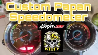 Custom Papan Speedometer Ninja SS/Ninja RR 150 2tak.