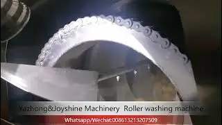Potatoes Roller washing, roller washing machine, washing machine