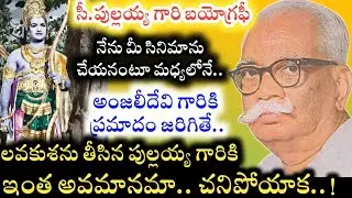 NTR తో Lava Kusa Movie తీసిన C Pullayya గారు.. ఇన్ని కష్టాలు పడ్డారా..? చివరి రోజుల్లో..! |Biography