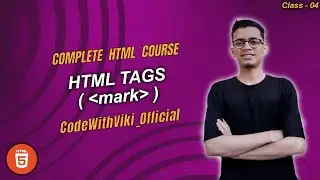 Mark Tag | Html Full Course (Class-04) | mark in html