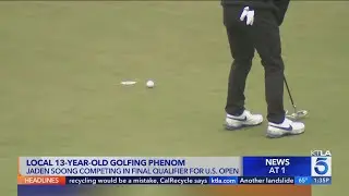 Burbank teen takes his shot at golf history