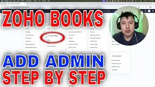 ✅ Как добавить администратора в Zoho Books 🔴