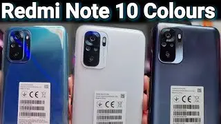 Redmi Note 10 Colors and Launch Event Shorts