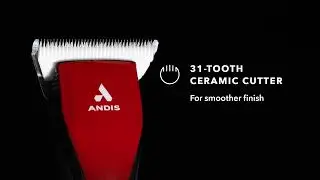 Andis Pulse ZR II Red | Best Cordless Clipper for Pet Grooming