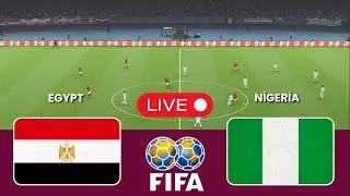 LIVE Egypt vs Nigeria | Friendly International 2025 - Video Game Simulation