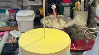Bolo degrade em buttercream