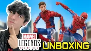 Unboxing del nuevo Spiderman Marvel Legends traje final no way home !