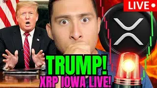 XRP WATCH! SILVER PUMPING, TRUMP SPEAKS LIVE