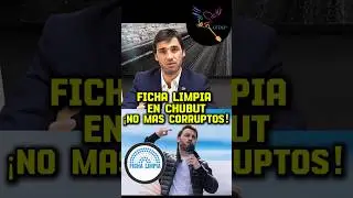 FICHA LIMPIA EN CHUBUT &iexcl;NO MAS CORRUPTOS! #agarralapala #nachotorres #chubut #ARGENTINA #milei