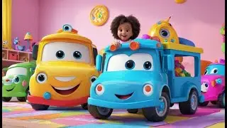 Toy Trucks Go Rumble Rumble Rumble | Fun Kids Song | English Nursery Rhyme
