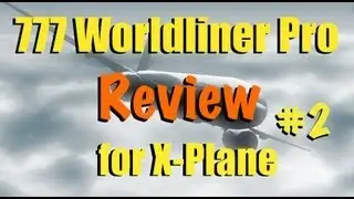777 Worldliner для X-Plane &mdash; ручной заход на посадку