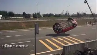 Forensic  Movie Behind the Scene /  Climax Car Accident /  Tovino Thomas Accident Scene