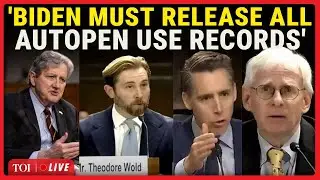 'Who Lied Most Profusely?': Biden 'Cover-Up' Hearing Blows Up; Senators Demands 'Autopen Records'