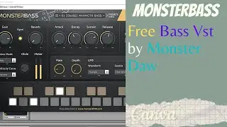 Monster Bass - FREE Bass VST/Plugin by MonsterDaw #MonsterBass #MonsterDaw