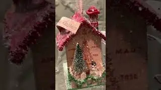 Easiest Way to Make (Sturdy) Putz Houses!