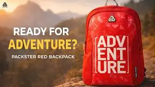 READY FOR ADVENTURE? | PACKSTER Backpack | Perfect for College Travel & Daily Use