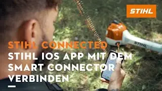 STIHL Smart Connector mit iOS verbinden.