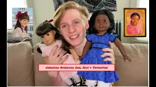 Unboxing American Girl Addy & Samantha!