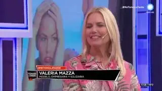 Valeria Mazza en Tomate la tarde