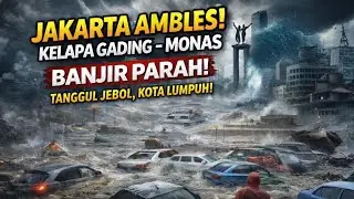 DETIK-DETIK JAKARTA LUMPUH! TANGGUL JEBOL HARI INI, BANJIR ROB TERPARAH DI KELAPA GADING - MONAS